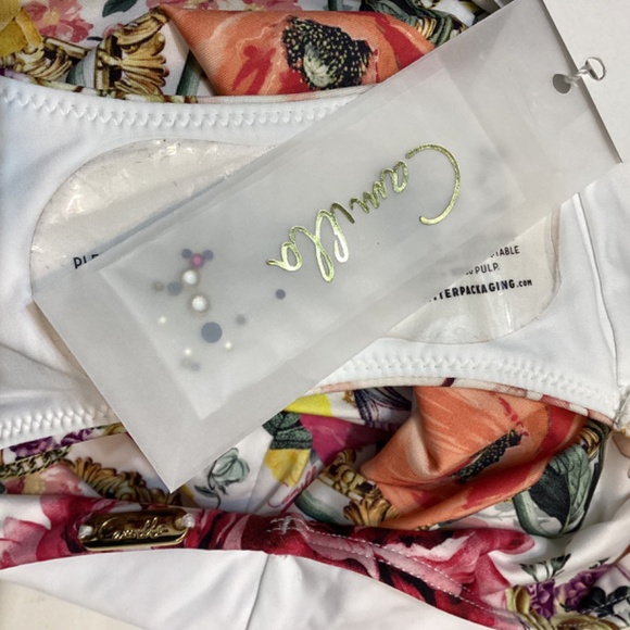 Camilla Floral One-Piece Swimsuit‎ Size 4 NWT - Picture 16 of 16